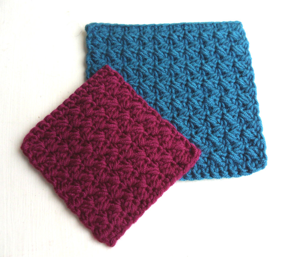 Crocheted Coaster Set Of Four Yarn Place Mat Table Protector Made To